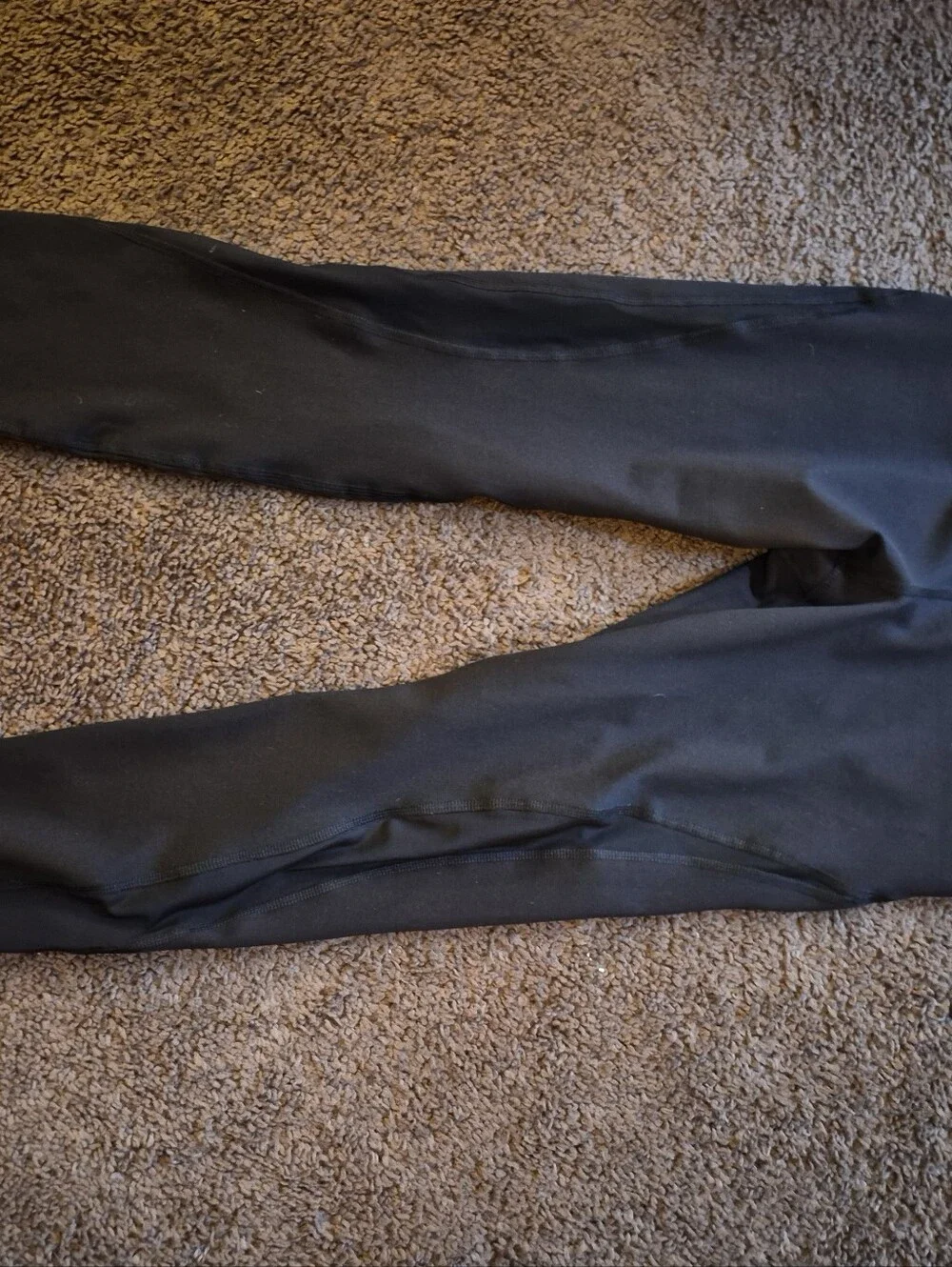 Old Navy Black Kids 7/8 High-Rise Go-Dry Leggings